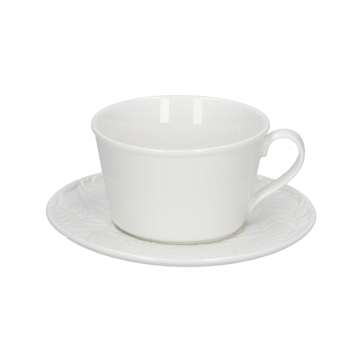 LA PORCELLANA BIANCA - Bosco Set 6 Pezzi Tazza Tè The c/Piattino 180ml