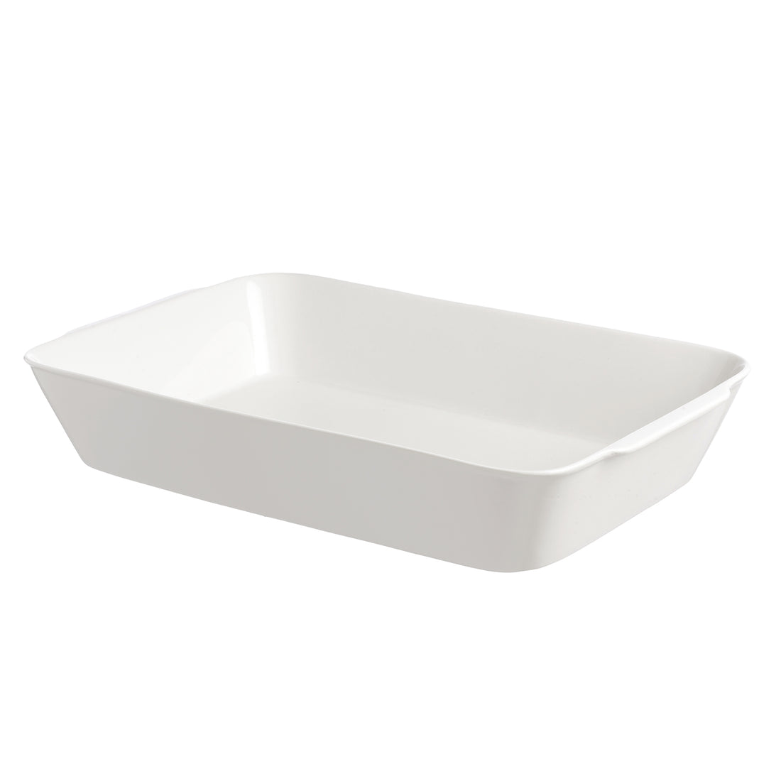 LA PORCELAINA BIANCA - Anghieri Rounded Rectangular Baking Tray 39x25cm