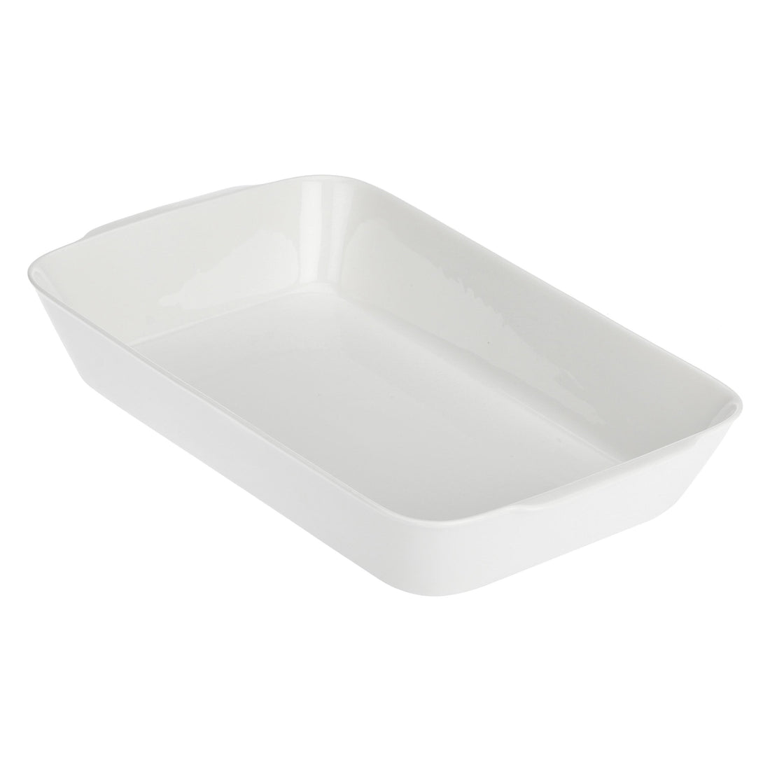 LA PORCELAINA BIANCA - Anghieri Rounded Rectangular Baking Tray 39x25cm