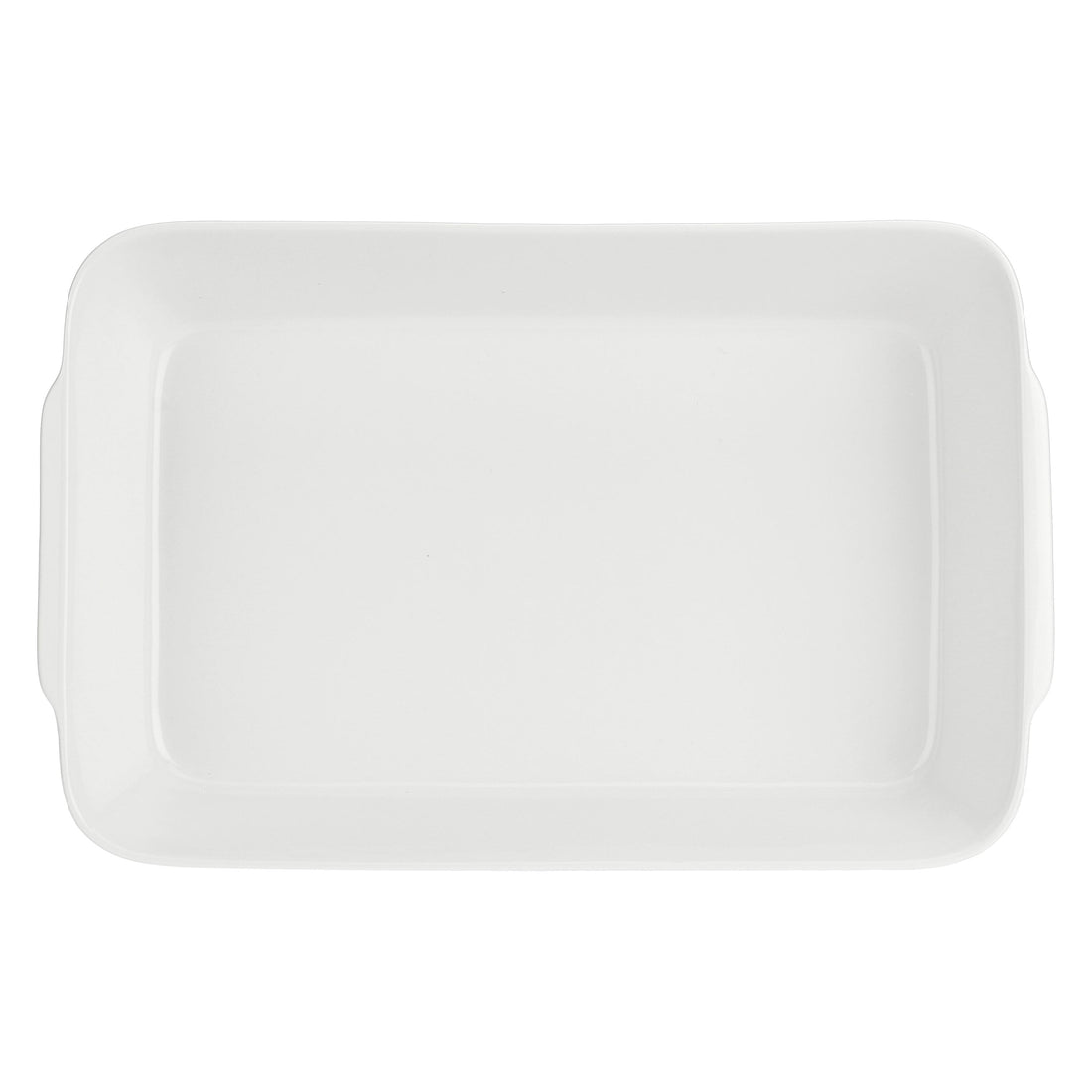 LA PORCELAINA BIANCA - Anghieri Rounded Rectangular Baking Tray 39x25cm