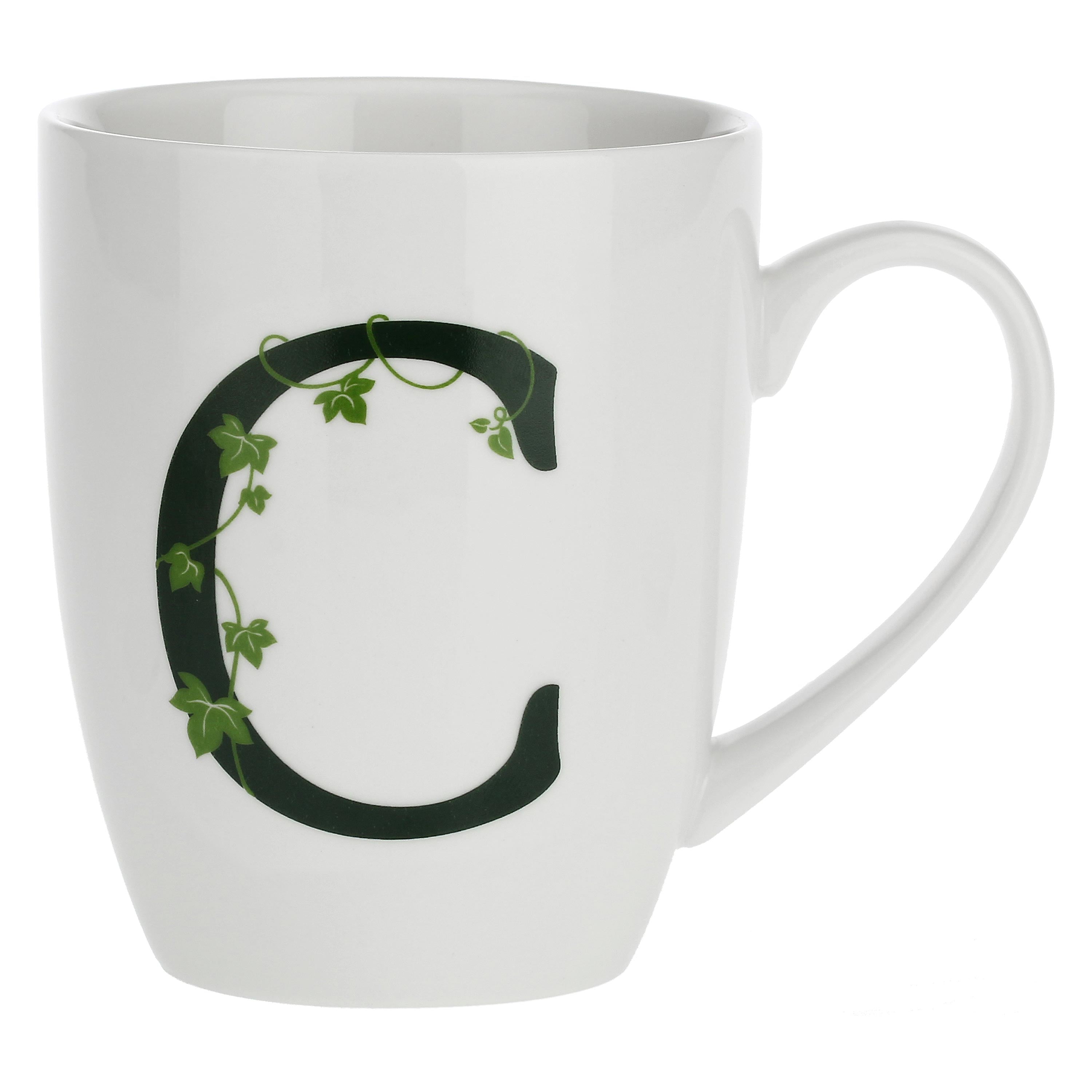 LA PORCELAINA BIANCA - Atupertu Mug Letter &quot;C&quot; 380ml