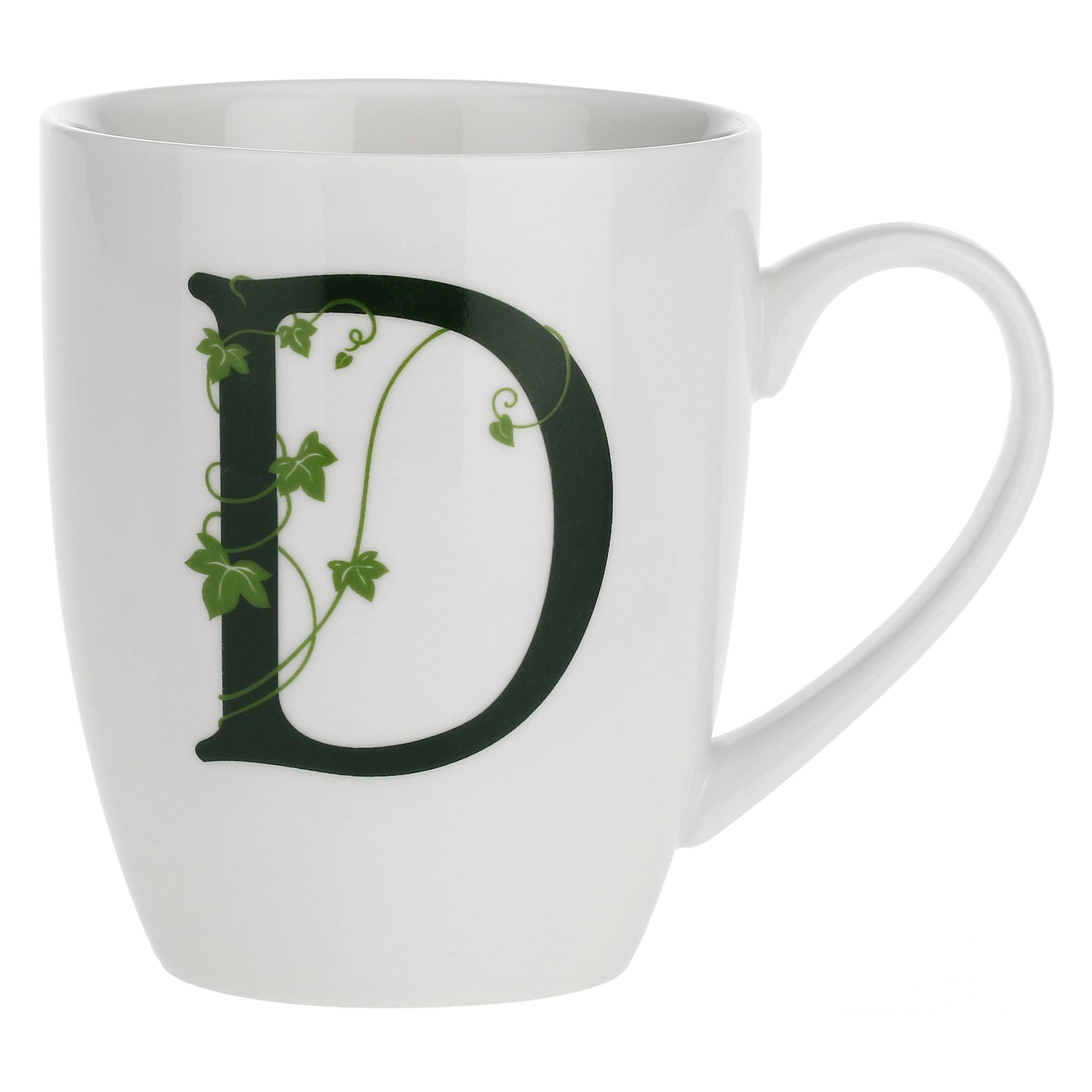 LA PORCELAINA BIANCA - Atupertu Mug Letter &quot;D&quot; 380ml