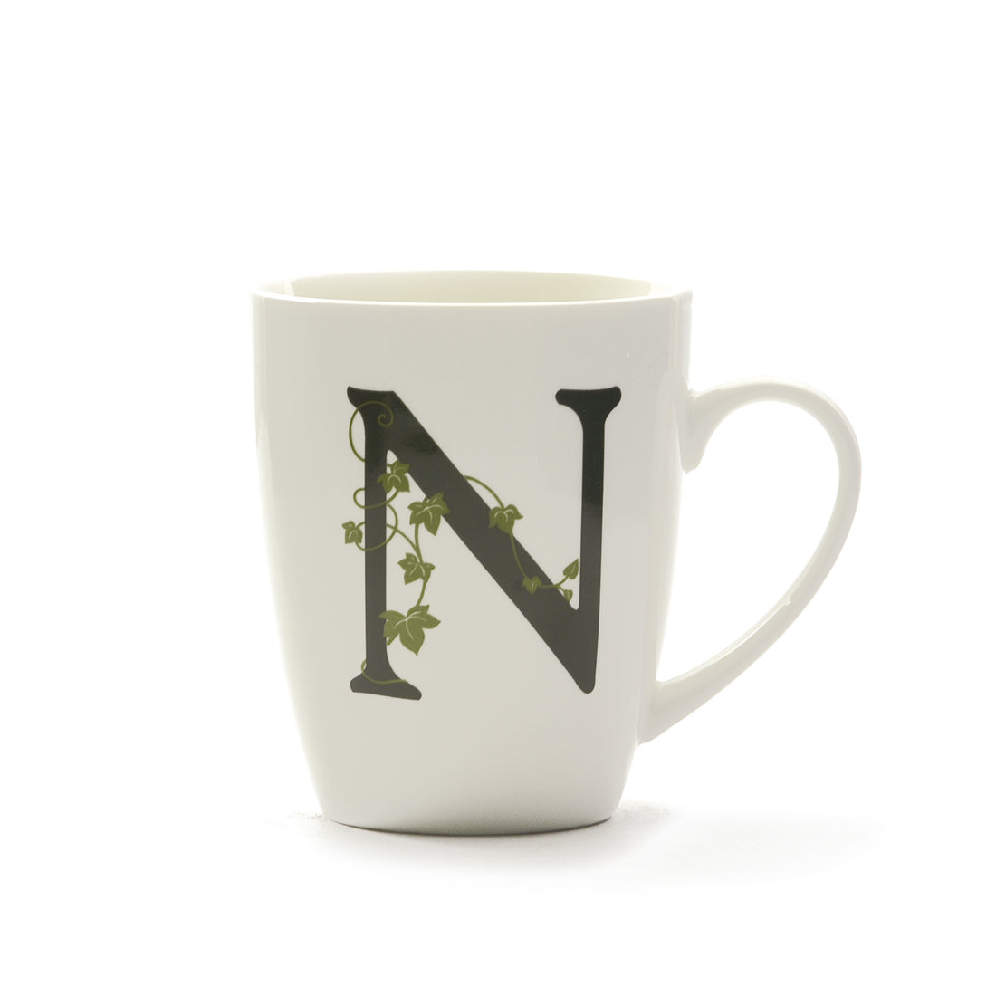 LA PORCELAINA BIANCA - Atupertu Mug Letter &quot;N&quot; 380ml