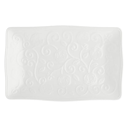 LA PORCELLANA BIANCA - Florentina Rectangular Tray 20x12cm