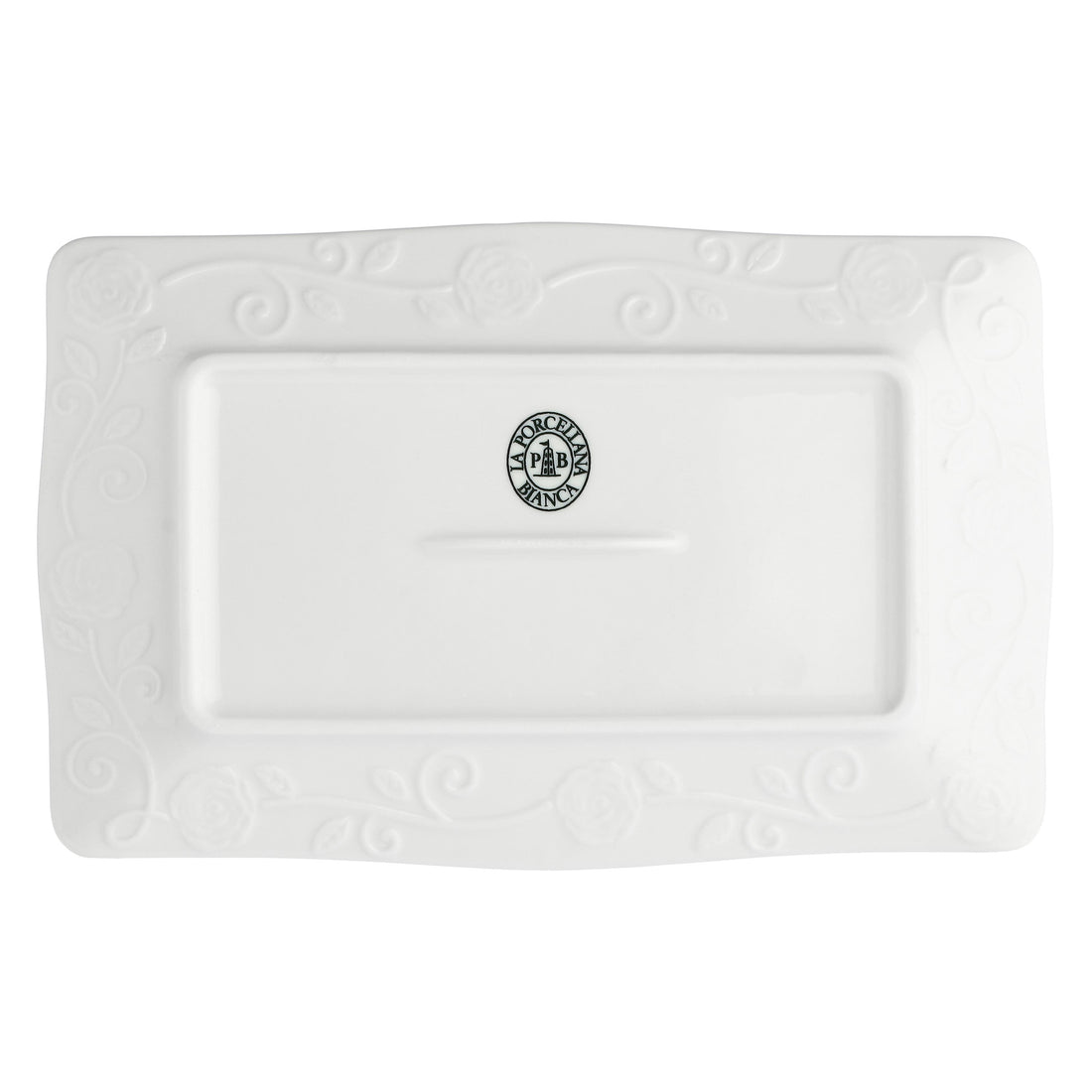 LA PORCELLANA BIANCA - Florentina Rectangular Tray 20x12cm