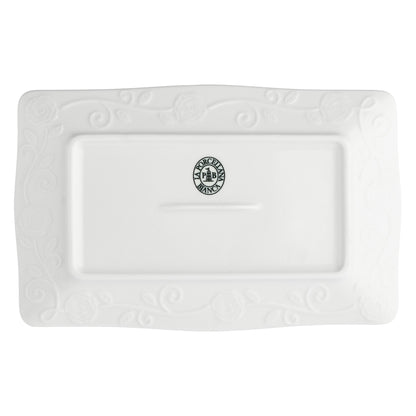 LA PORCELLANA BIANCA - Florentina Rectangular Tray 20x12cm