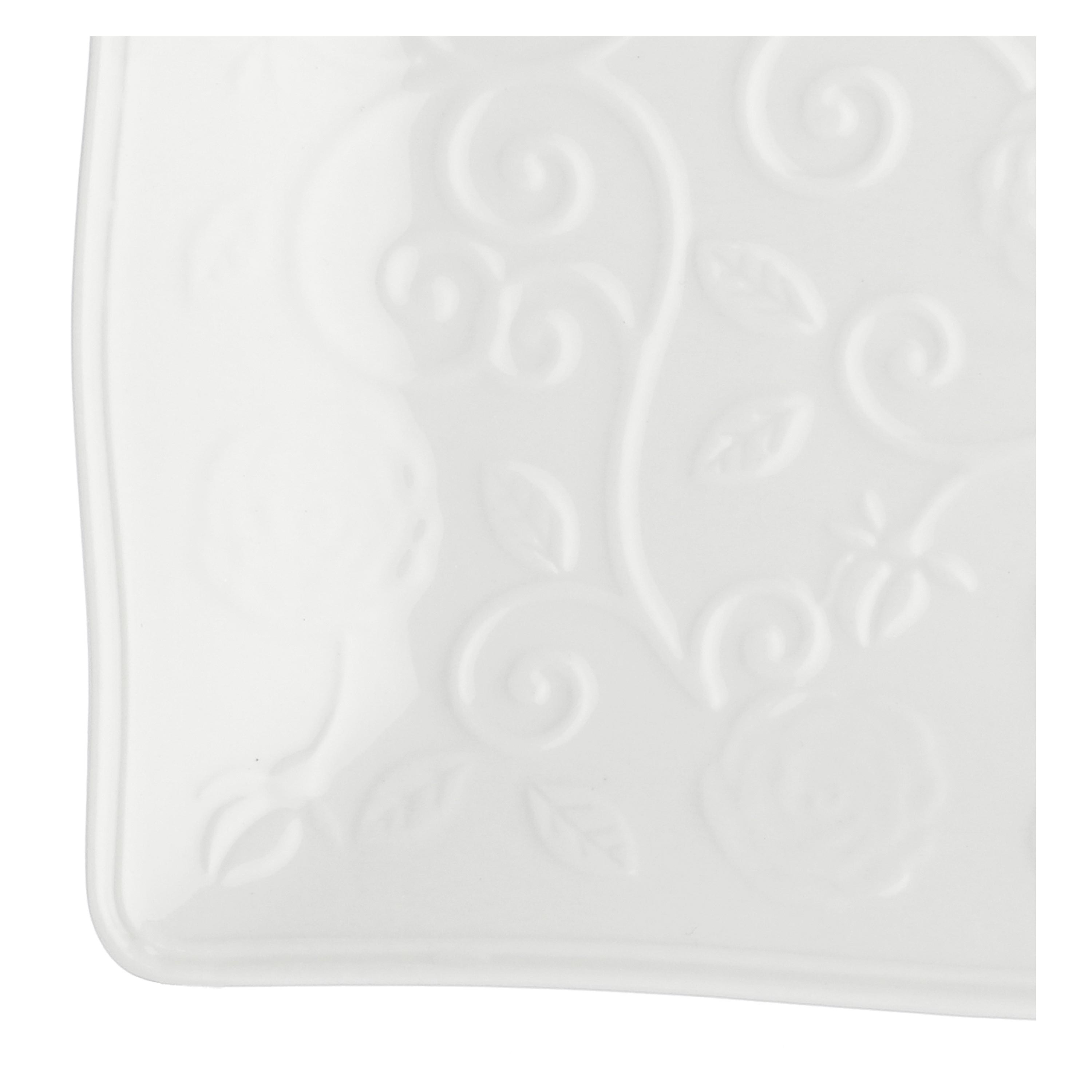 LA PORCELLANA BIANCA - Florentina Rectangular Tray 20x12cm