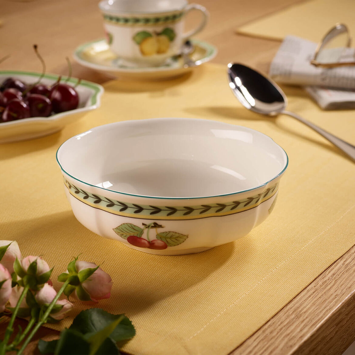 VILLEROY &amp; BOCH French Garden Fleurence Ciotola Coppetta Macedonia 15cm