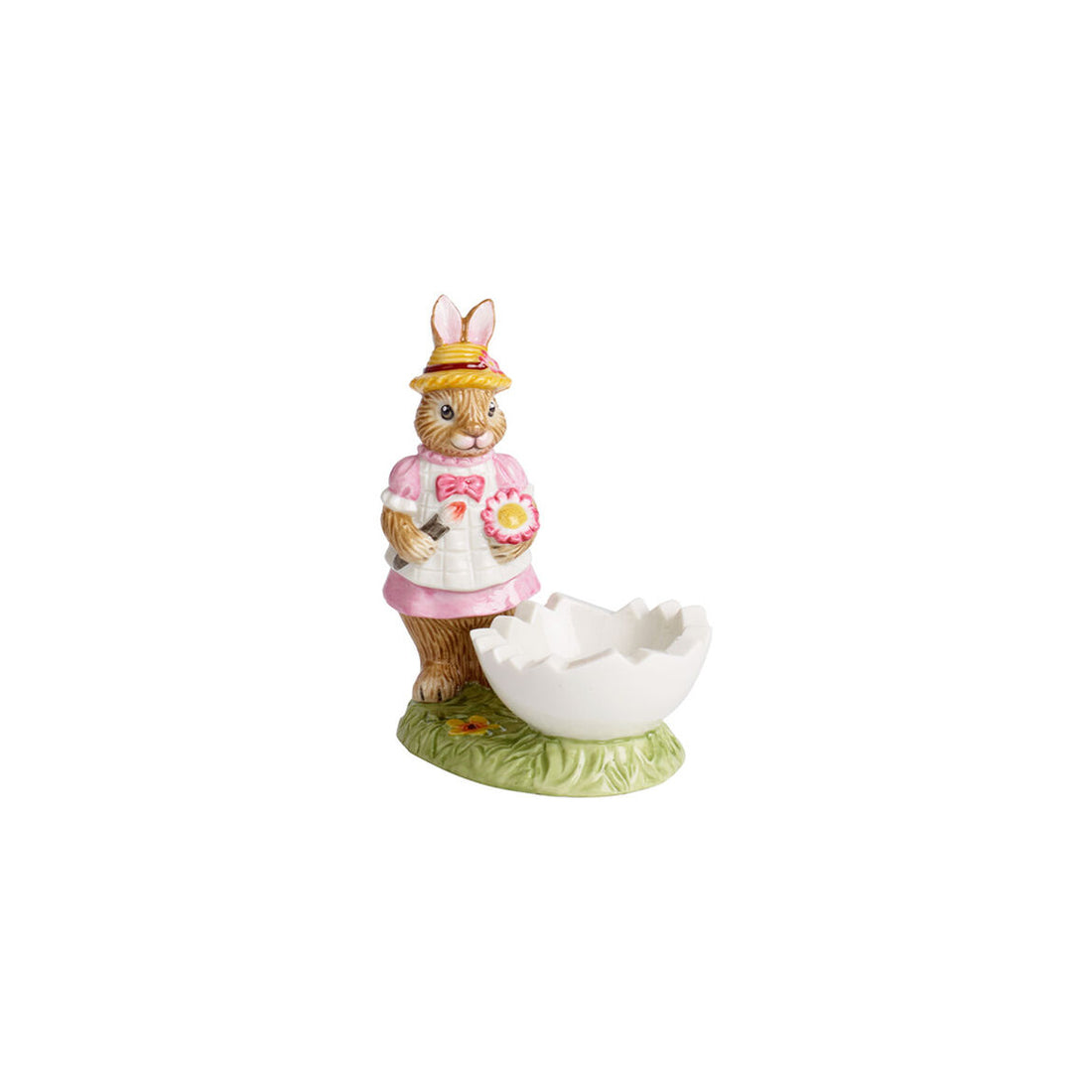 VILLEROY &amp;amp; BOCH Bunny Tales Egg Cup Anna Egg Holder Decoration 10cm Easter