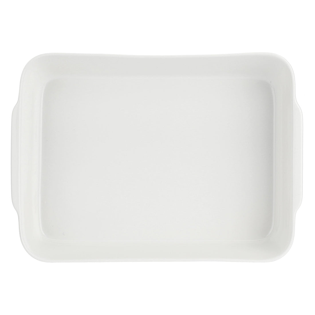 LA PORCELLANA BIANCA Anghiari Lasagne Baking Tray 25x35cm White Porcelain