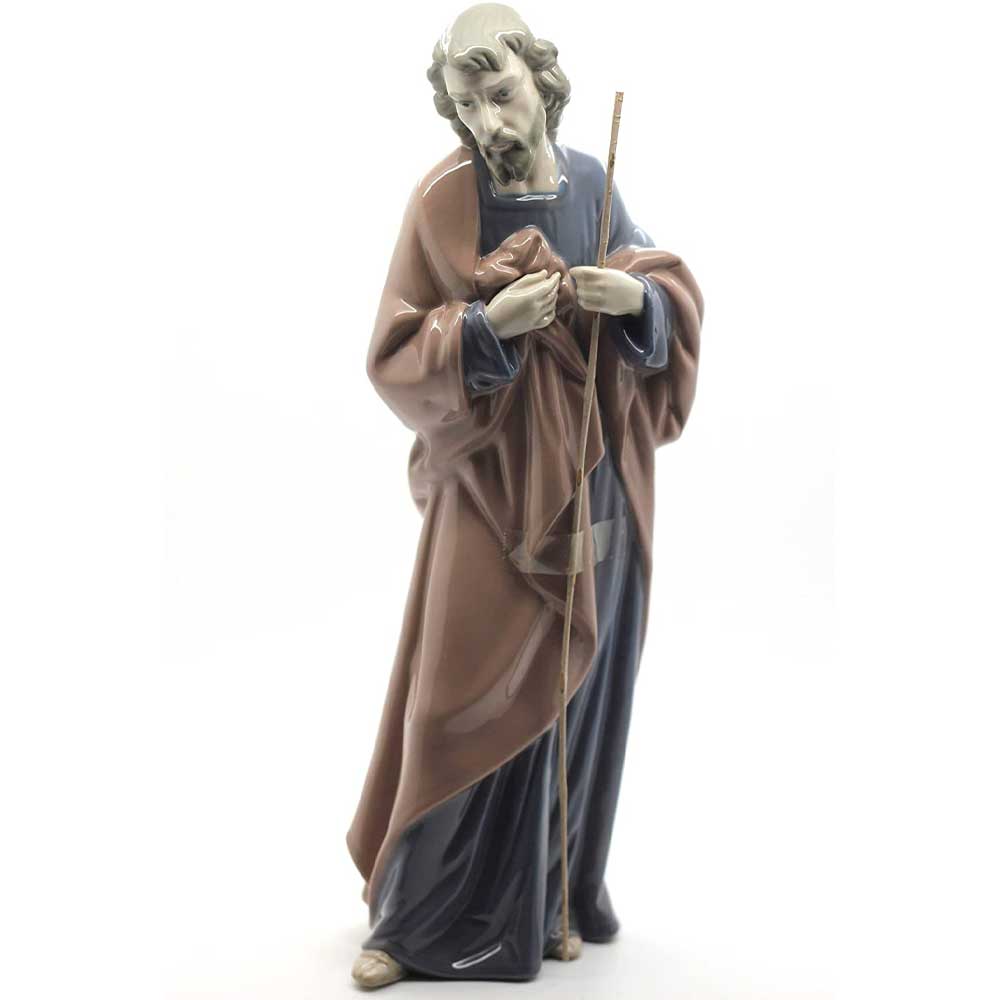 NAO - St. Joseph Nativity Porcelain Statue Figure 27cm 02000306 - Christmas