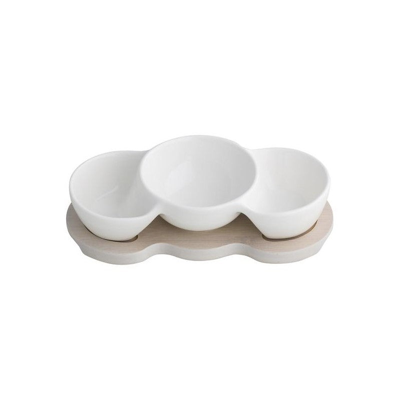 BRANDANI - Mini Bamboo Porcelain Hors d&