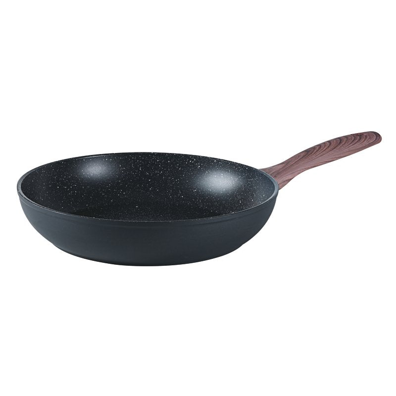 SAMBONET - Frying pan with handle Rock &amp;amp; Rose Black 24cm