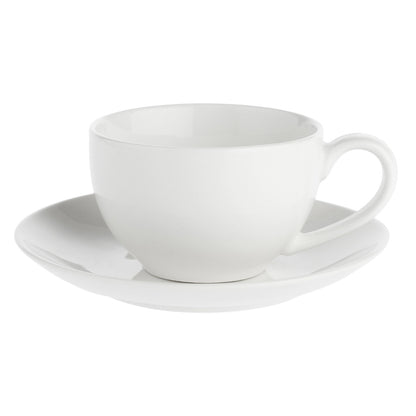 LA PORCELLANA BIANCA Essenziale Set 6 Pieces Coffee Cup with Saucer 100ml