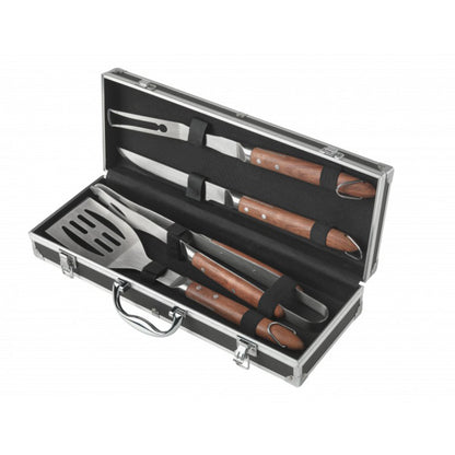 BRANDANI - Valigetta Set 4 Pezzi BBQ Barbeque 52087