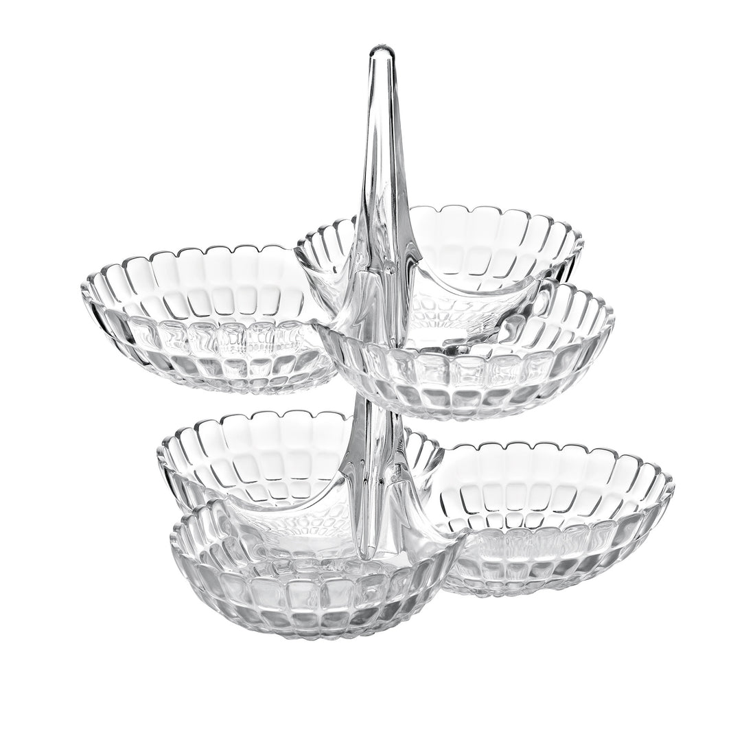 GUZZINI Tiffany Set 2 Antipastiere Trasparente 25,5cm