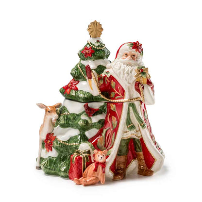 FITZ &amp;amp; FLOYD - Santa Claus Decoration Box 27x30cm Porcelain 1018204