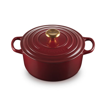 LE CREUSET Cocotte Rotonda Evolution 26cm Rhone Ghisa Vetrificata