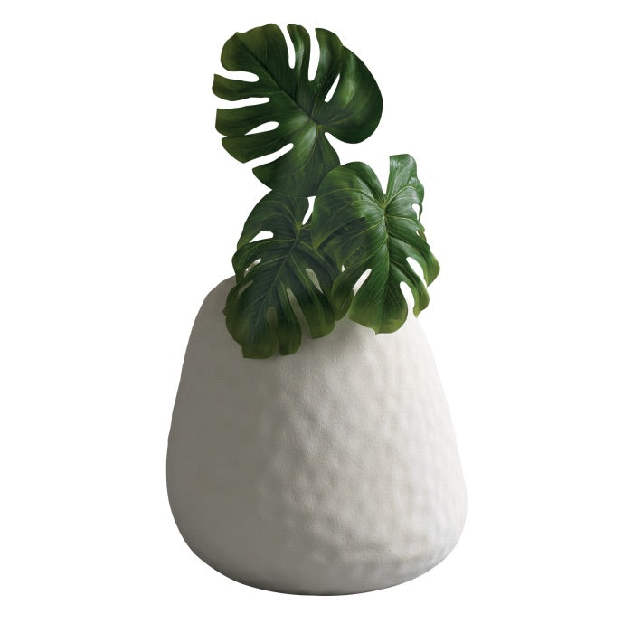 MASCAGNI CASA Ceramic Flower Vase 22.5cm White