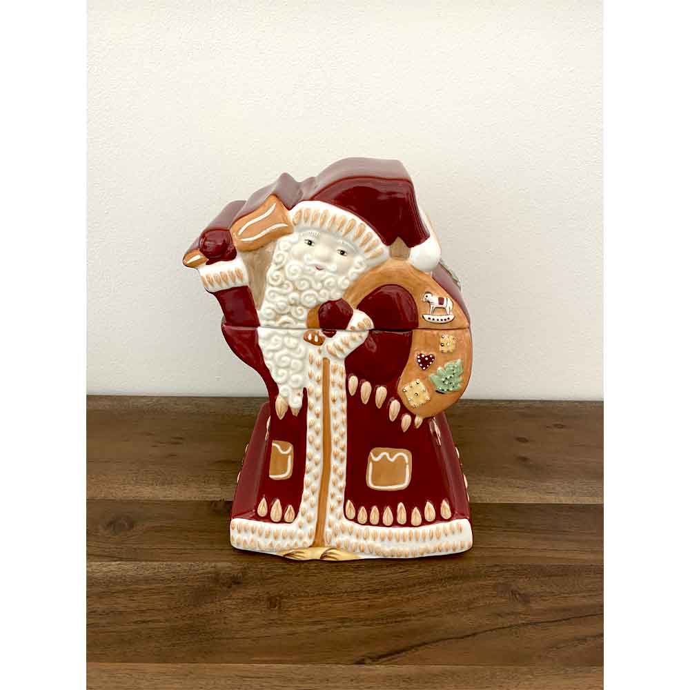 VILLEROY &amp; BOCH - Scatola Contenitore Babbo Natale Decorazione 26cm 145494510