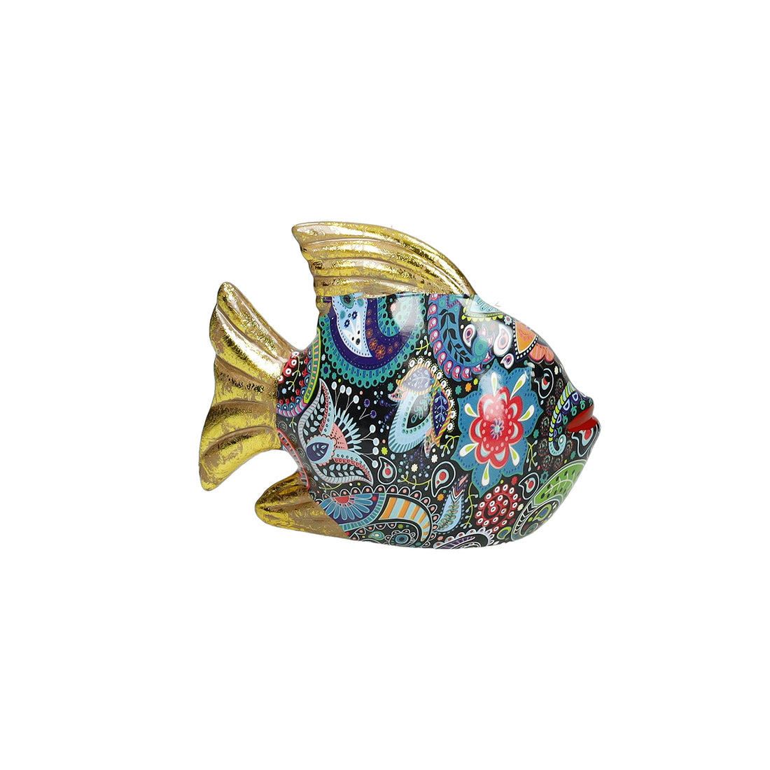 BRANDANI Moneybox Lucky Charm Fish 12cm Multicolored Dolomite