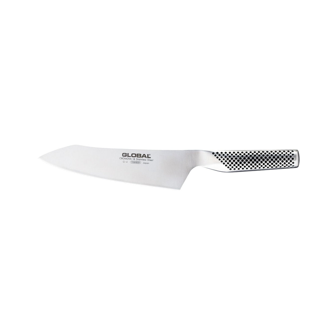 GLOBAL Oriental Chef Knife 18cm in Cromova 18 G-04 Stainless Steel