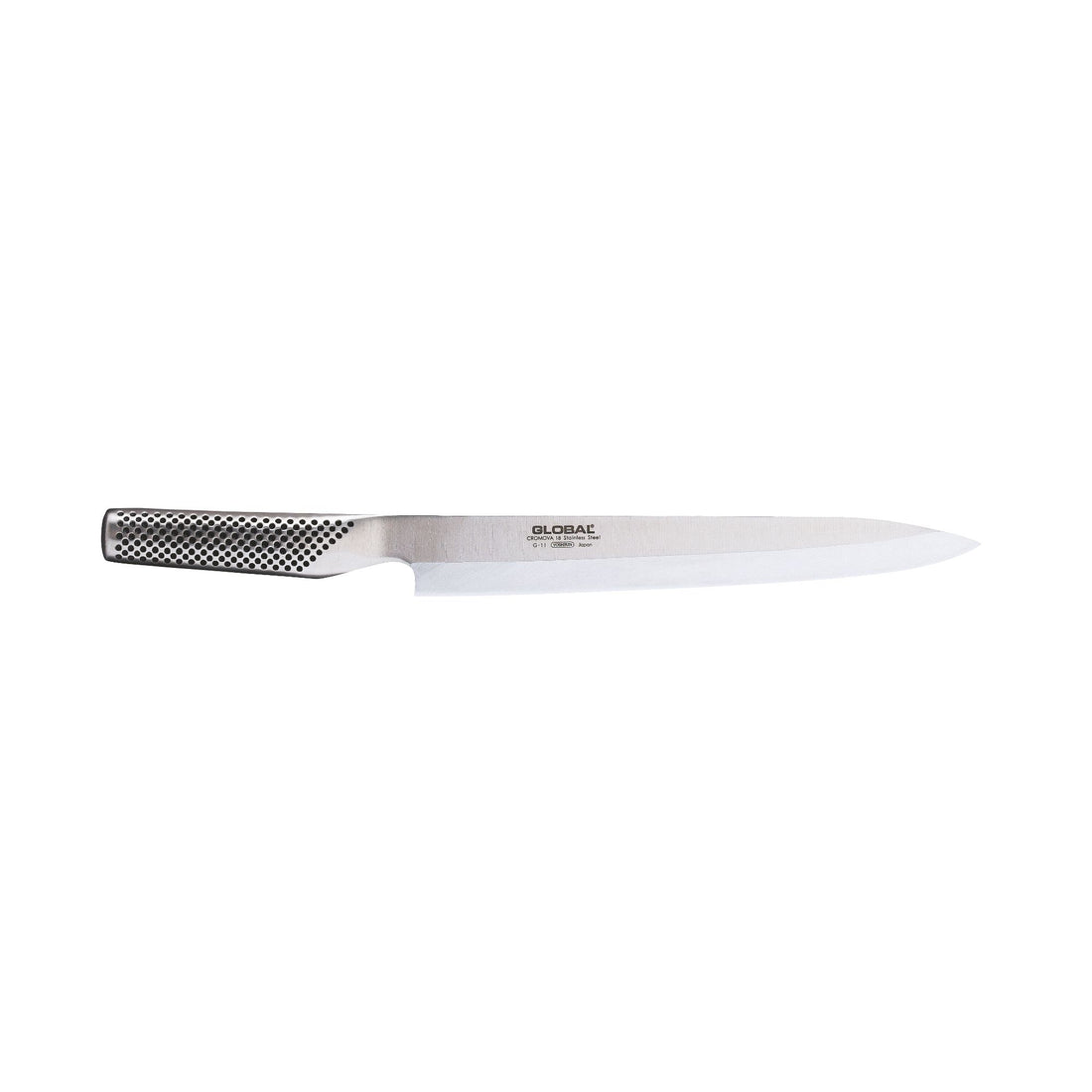 GLOBAL Coltello Sashimi Yanagi 25cm in Acciaio Inox Cromova 18 G-11R