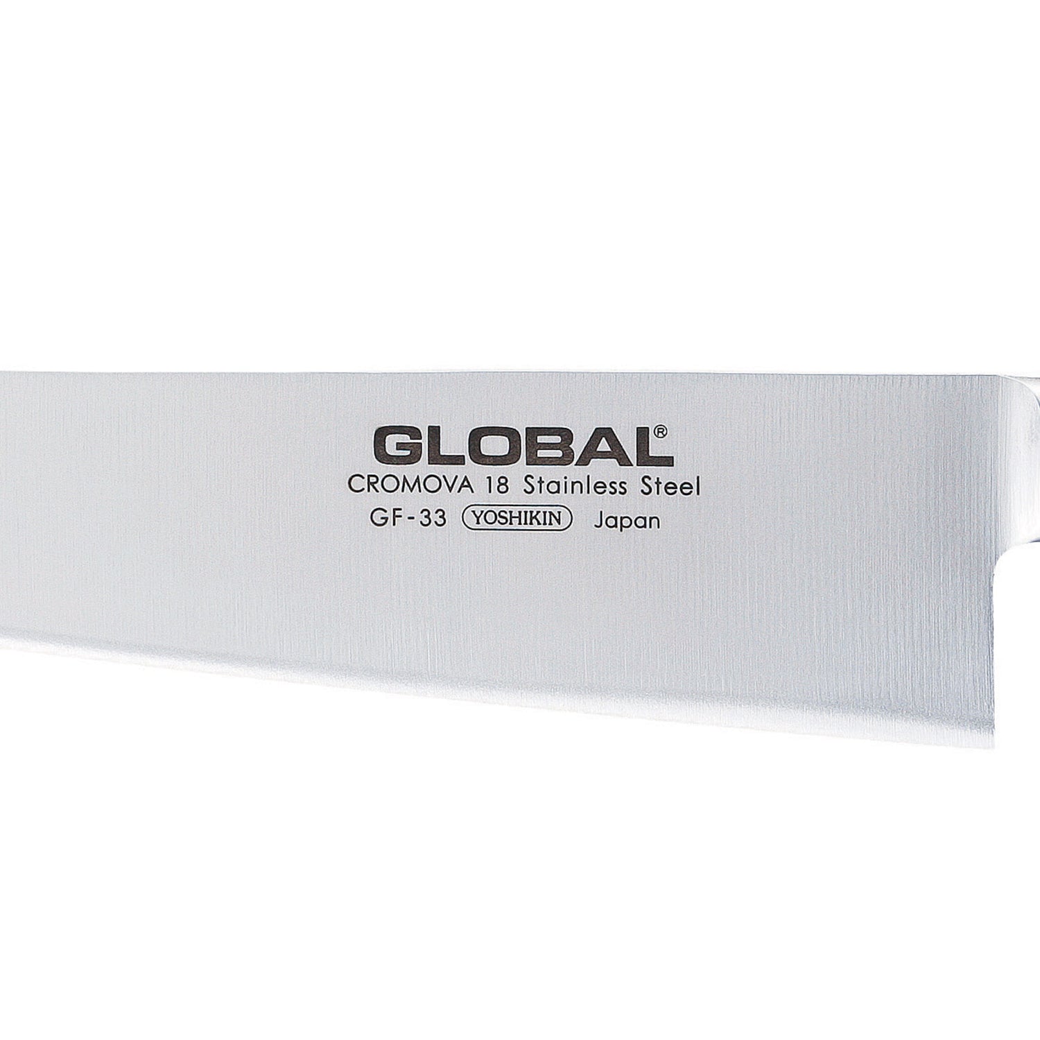 GLOBAL Coltello Cuoco 21cm in Acciaio Inox Cromova 18 GF-33