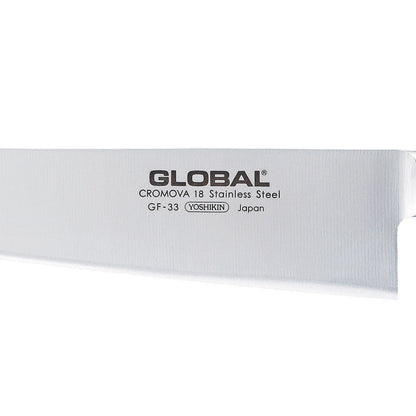 GLOBAL Coltello Cuoco 21cm in Acciaio Inox Cromova 18 GF-33