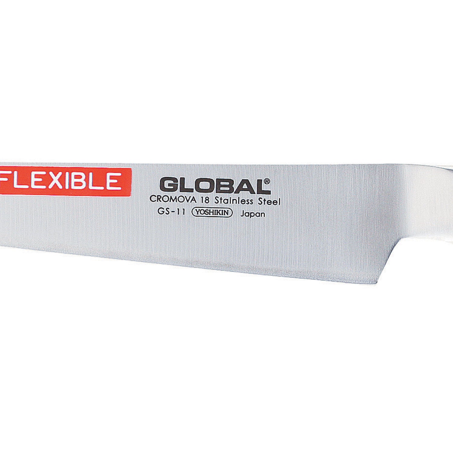 GLOBAL Coltello Multiuso 15cm in Acciaio Inox Cromova 18 Flessibile GS-11