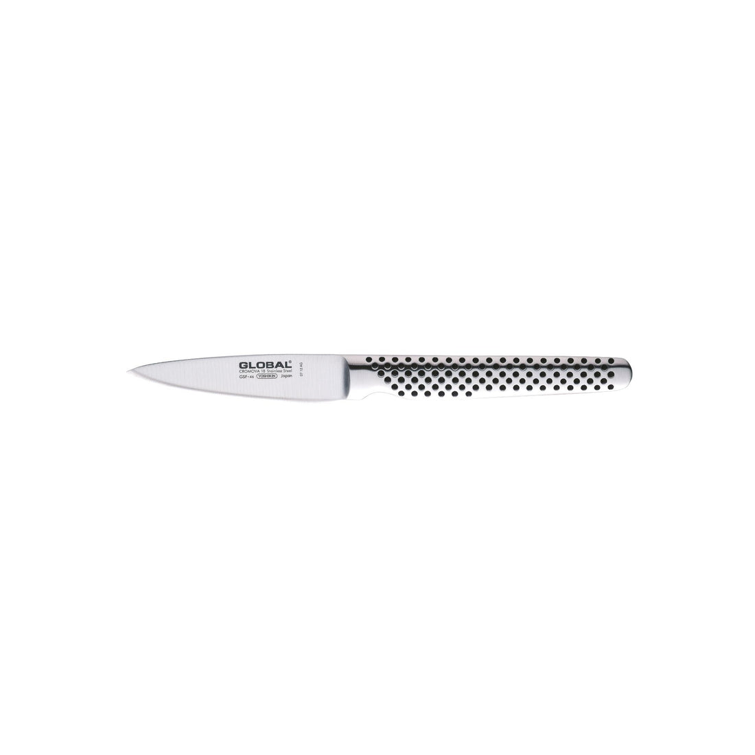 GLOBAL Coltello Spelucchino 8cm in Acciaio Inox Cromova 18 GSF-46