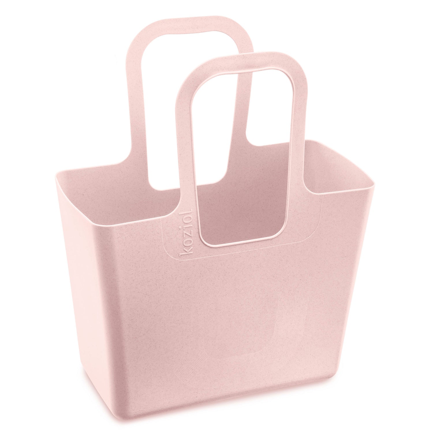 KOZIOL Shopping Bag Pockets XL Blush 54x44cm Recyclable Organic Pink