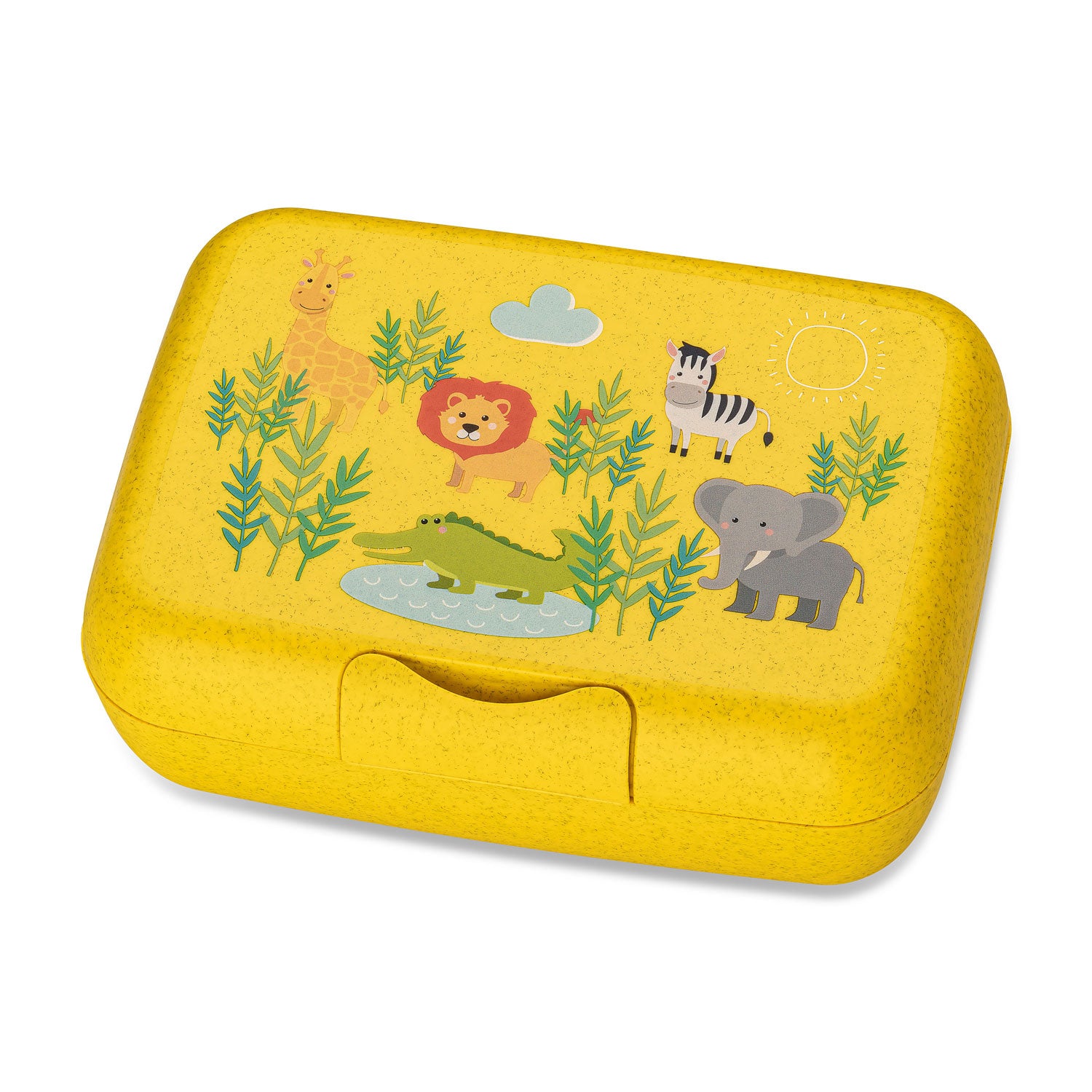 KOZIOL Contenitore Porta Pranzo Bimbo Candy L Africa 19x14cm Giallo Organic