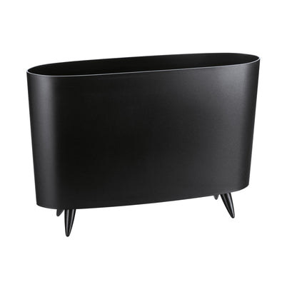 KOZIOL Magazine Rack Milano 46x32cm Black Organic