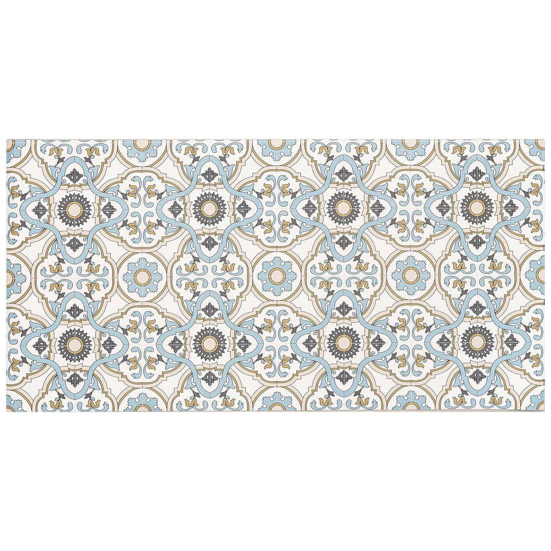 MONTEMAGGI Non-slip Kitchen Runner Carpet 120x60cm Noto Vinyl