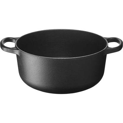 LE CREUSET Cocotte Rotonda Evolution 20cm Nero Ghisa Vetrificata