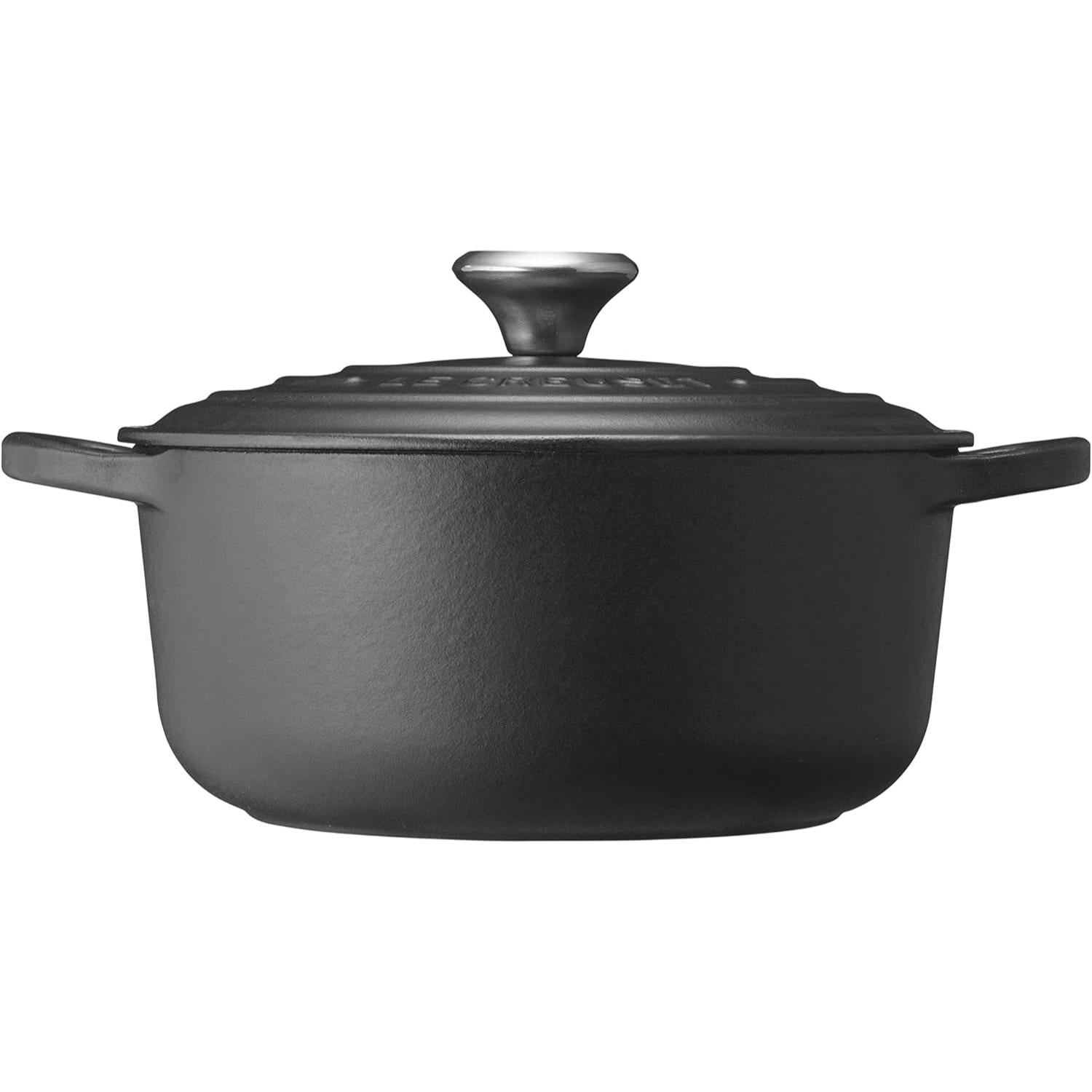 LE CREUSET Cocotte Rotonda Evolution 20cm Nero Ghisa Vetrificata