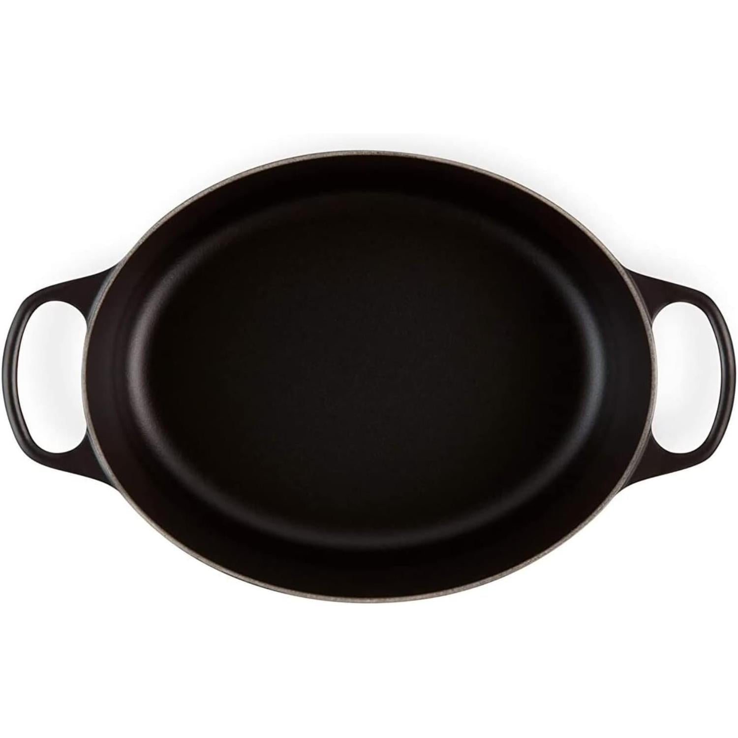 LE CREUSET Cocotte Ovale Evolution 29cm Nero Ghisa Vetrificata