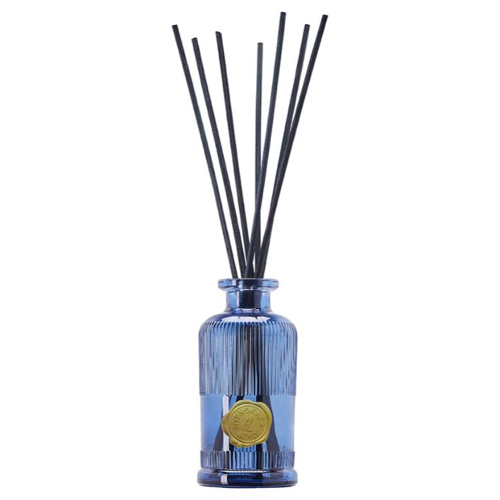 HYPNO CASA Boccetta Diffusore a Bastoncini Stile Senza Profumo 200ml Blu