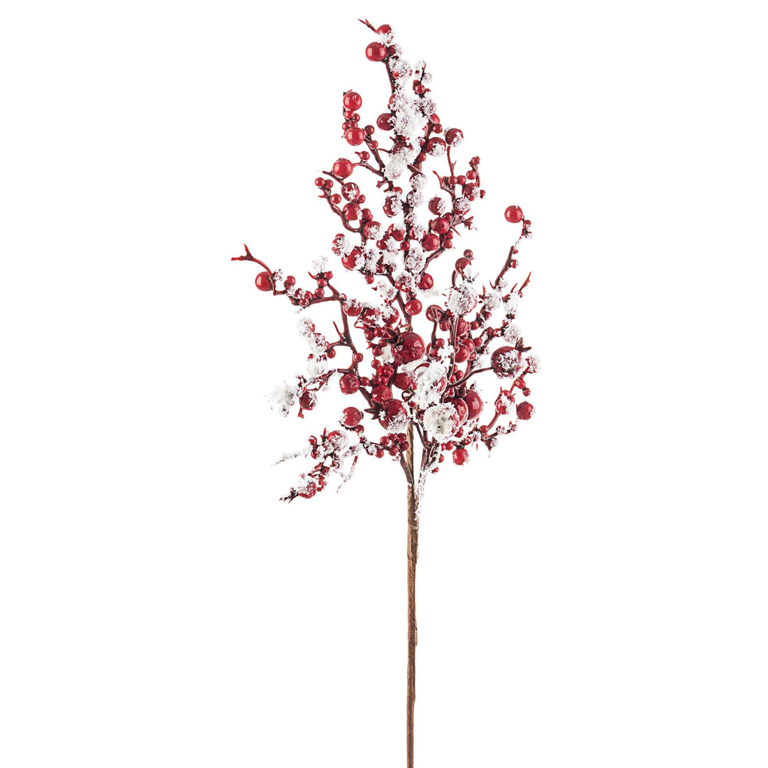 BIZZOTTO - Christmas Decoration Branch with Red Berries Christmas 45cm