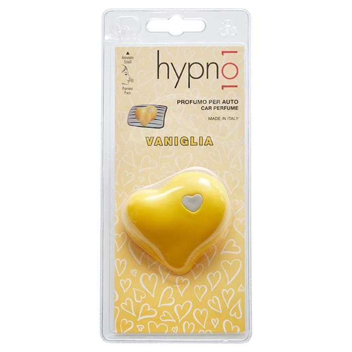 HYPNO CASA Yellow Vanilla Heart Car Air Freshener Air Freshener