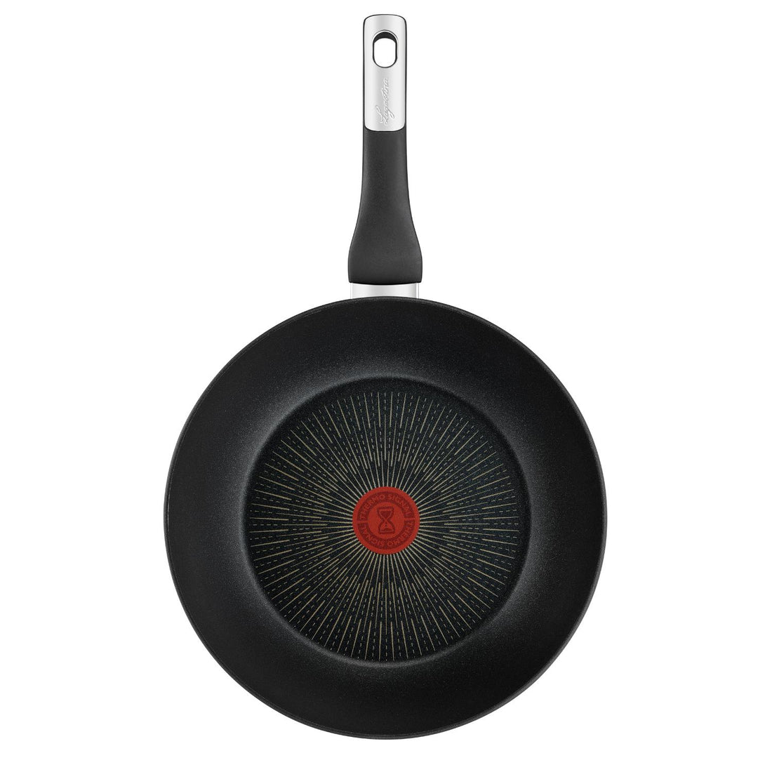 LAGOSTINA Unlimited Padella WOK Antiaderente 28cm Induzione Thermosignal Alluminio