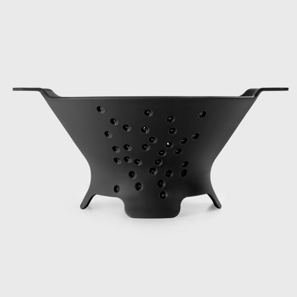 BLIM PLUS Colander Cosmo Carbon Black Made in Italy 100% Recyclable