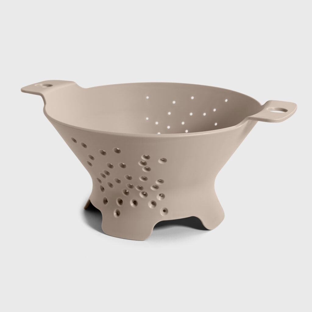 BLIM PLUS Colander Cosmo Moka Gray Made in Italy 100% Recyclable