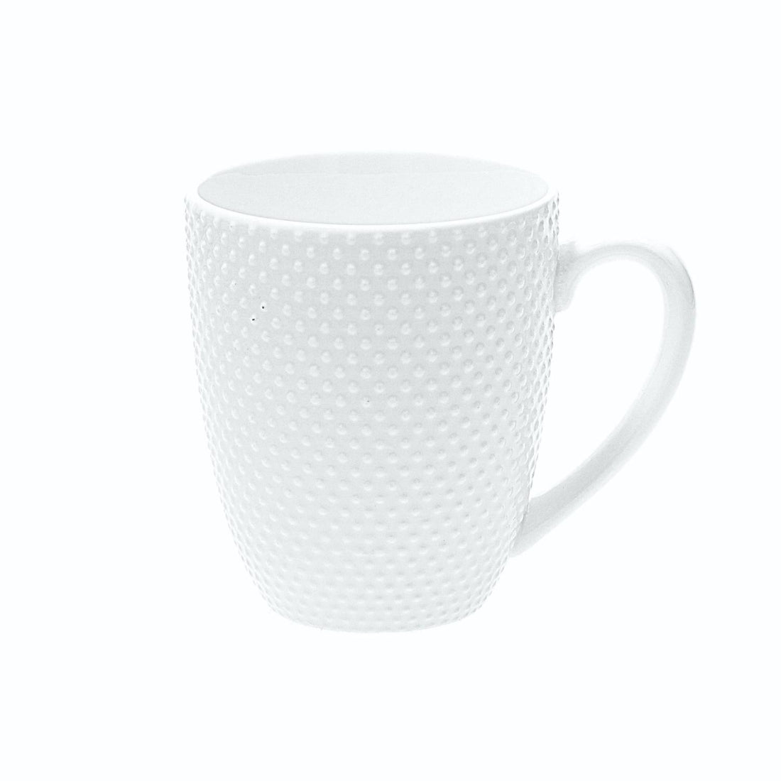 LA PORCELANA BIANCA Recall Mug Breakfast Cup 400ml White Porcelain