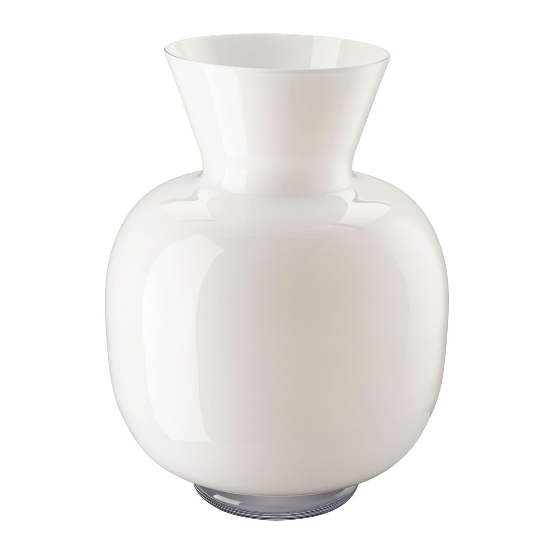 ROSENTHAL Anna White Vaso in Vetro 34cm Bianco