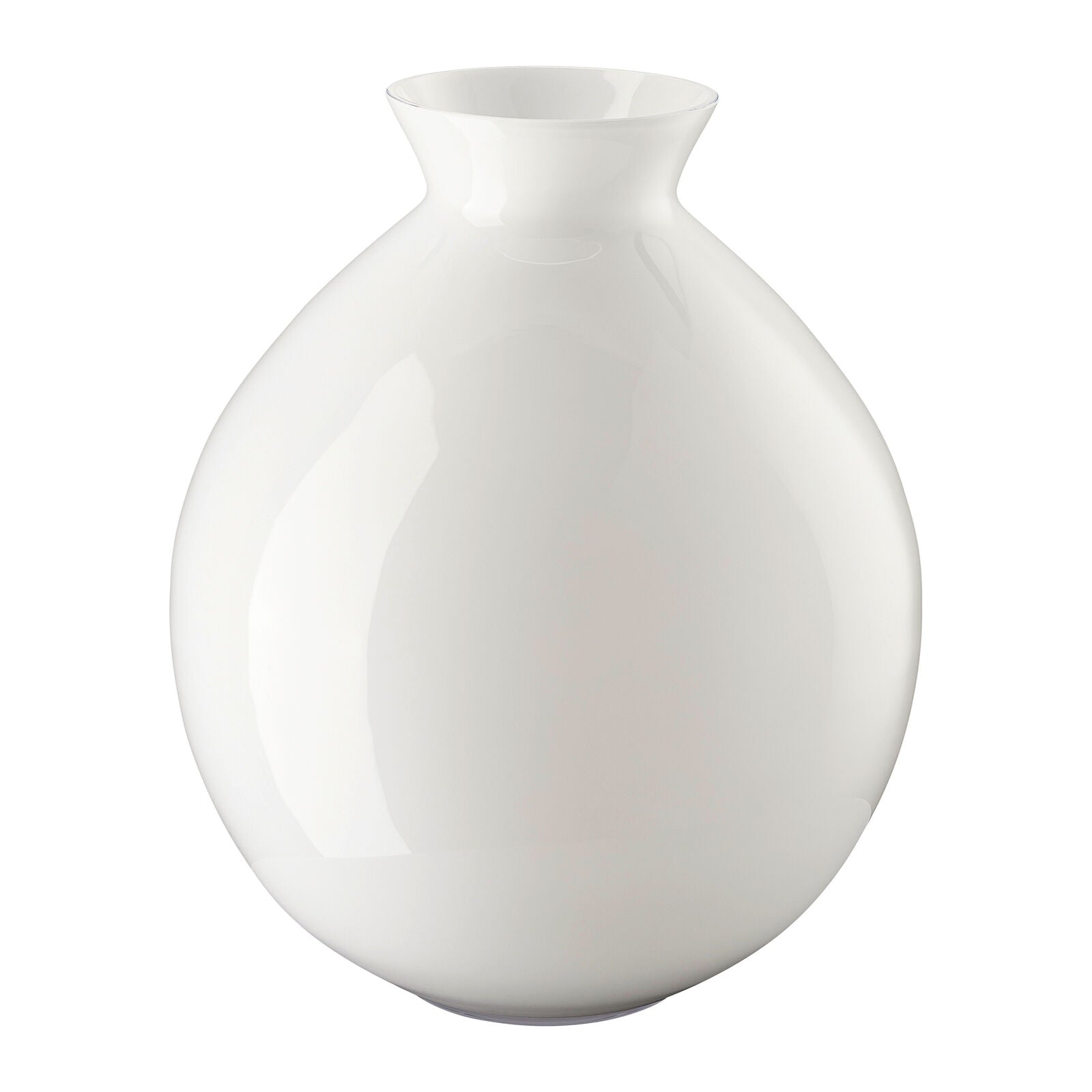 ROSENTHAL Silvana White Glass Vase 33cm White