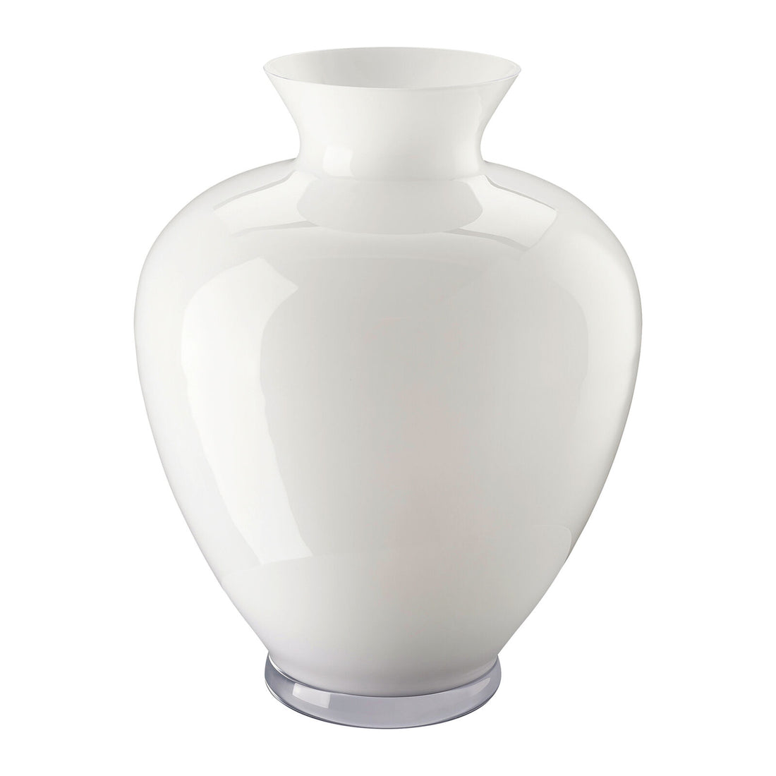 ROSENTHAL Gianna White Glass Vase 36cm White