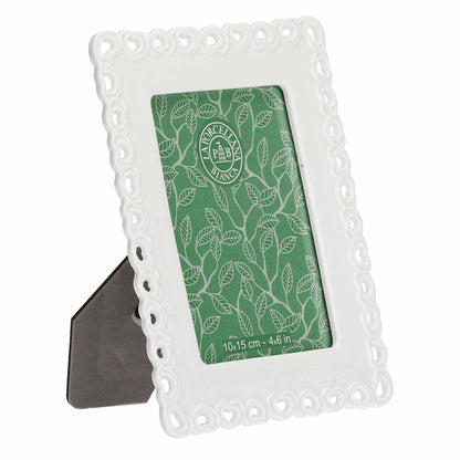 LA PORCELAINA BIANCA - Valentino Perforated Photo Frame 10x15cm