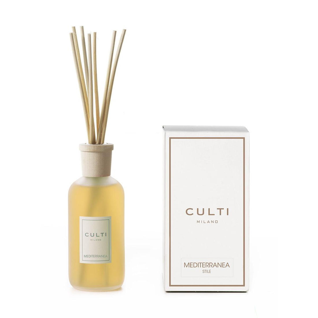 CULTI MILANO Mediterranean Style Diffuser Air Freshener with Sticks 250ml